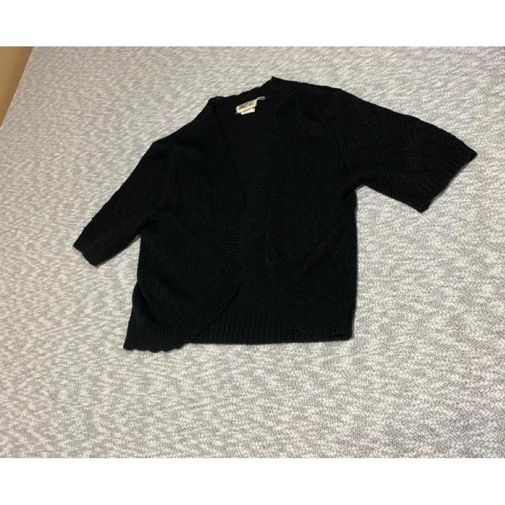 Sweet Kizz black short cardigan women Small. SKU-B620
